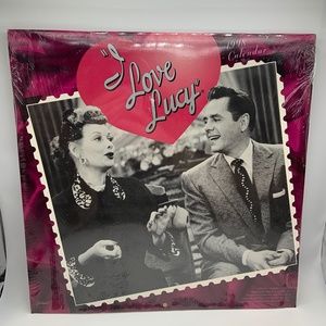 Vintage I Love Lucy Lucille Ball 12" x 12" Square 1998 Calendar SEALED!